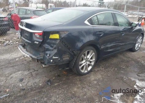 2015 Mazda Mazda6 I Touring из США, поврежденный, VIN JM1GJ1V52F1217316